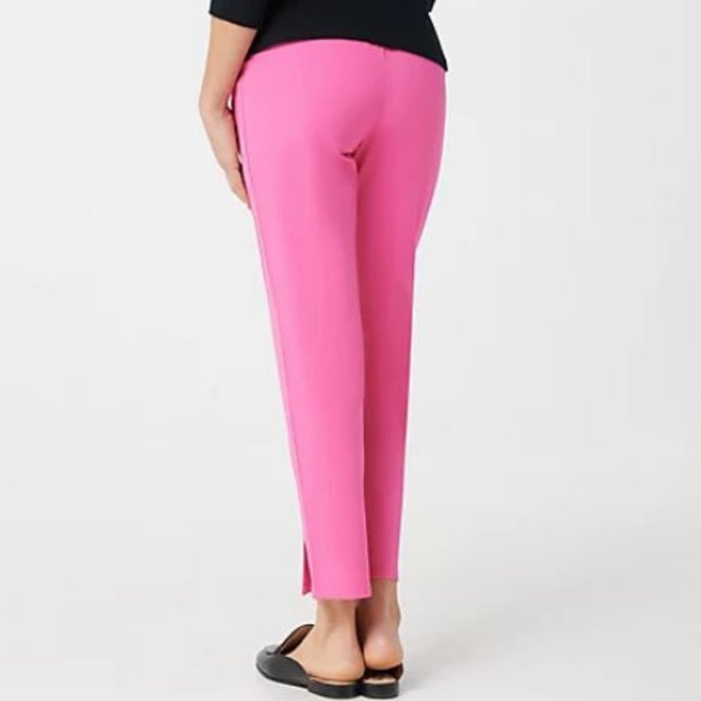 Isaac Mizrahi Special Edition Stretch Ankle Pants - Picture 2 of 3